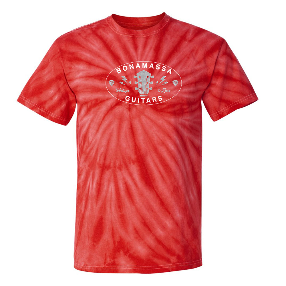 Joe Bonamassa Vintage & Rare Oval Logo tie-dye t-skjorte
