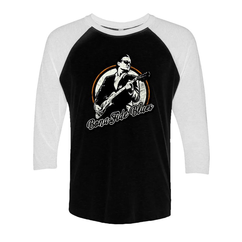 Joe Bonamassa Bona-Fide Blues 3/4 t-skjorte unisex