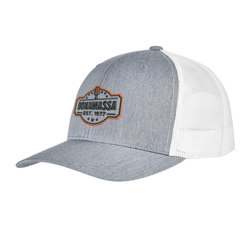 Joe Bonamassa Blues Rock Seal truckercaps svart snapback