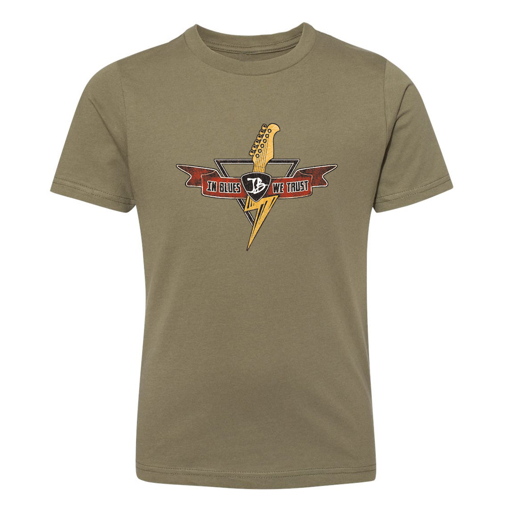 Joe Bonamassa Blues Thunderbolt t-skjorte barn bomull