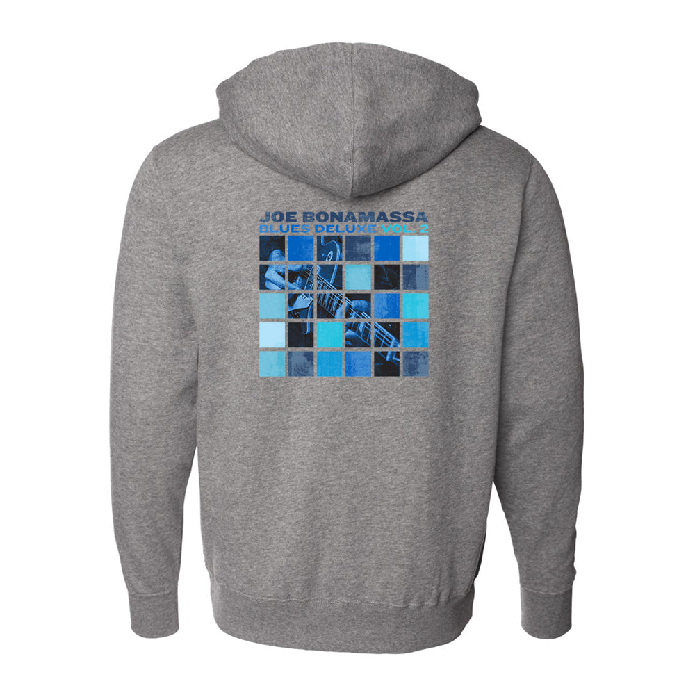 Joe Bonamassa Blues Deluxe Vol. 2 zip-hettegenser svart unisex