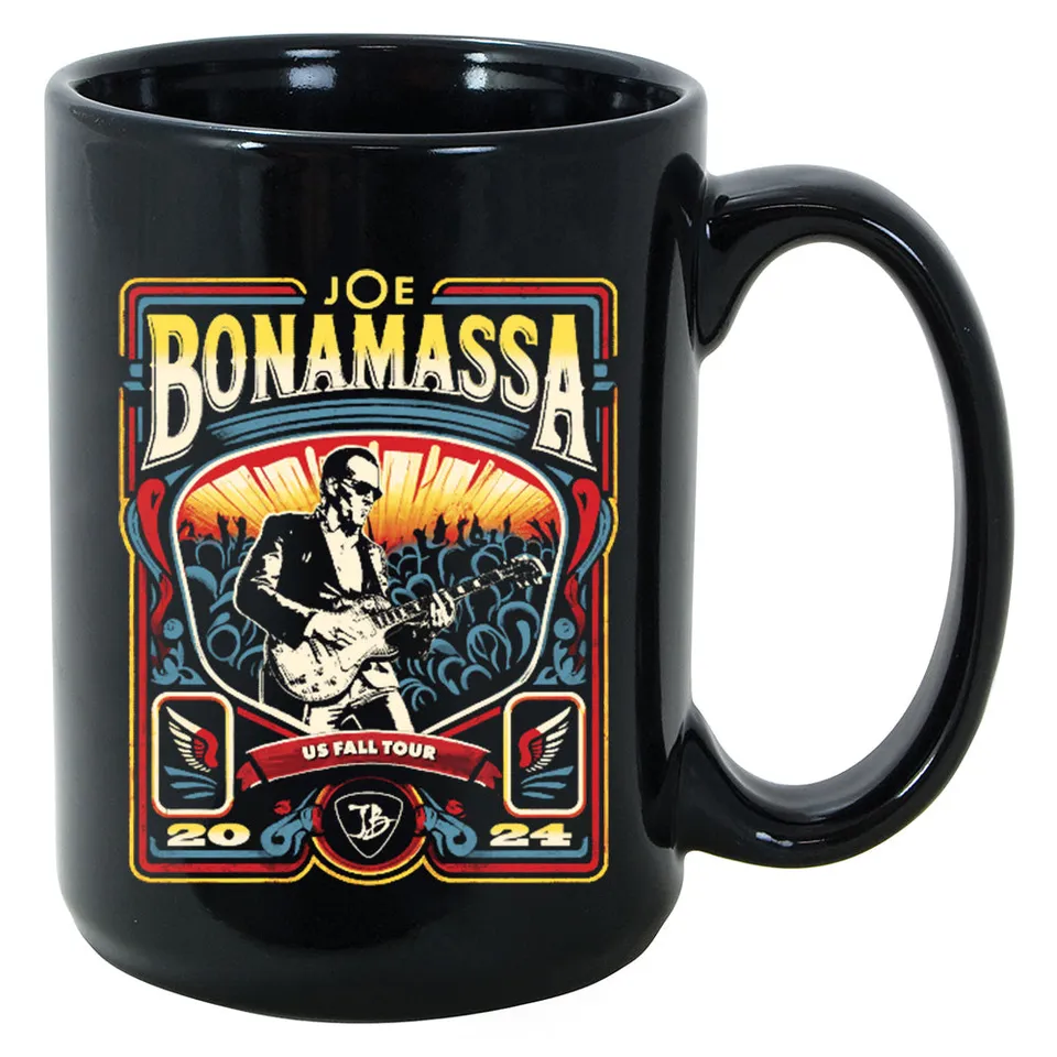 Joe Bonamassa U.S. Fall Tour krus 11 oz keramikk