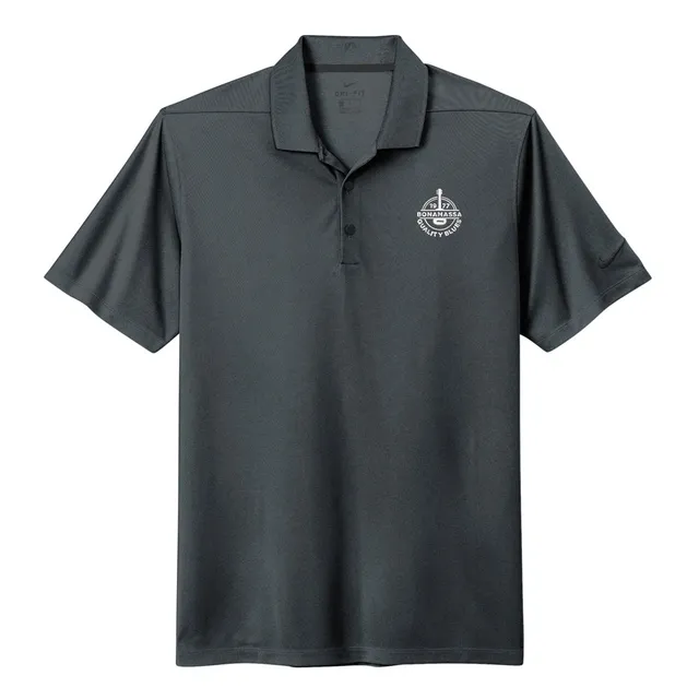 Joe Bonamassa Acoustic Quality Nike Micro Pique 2.0 Polo Anthracite