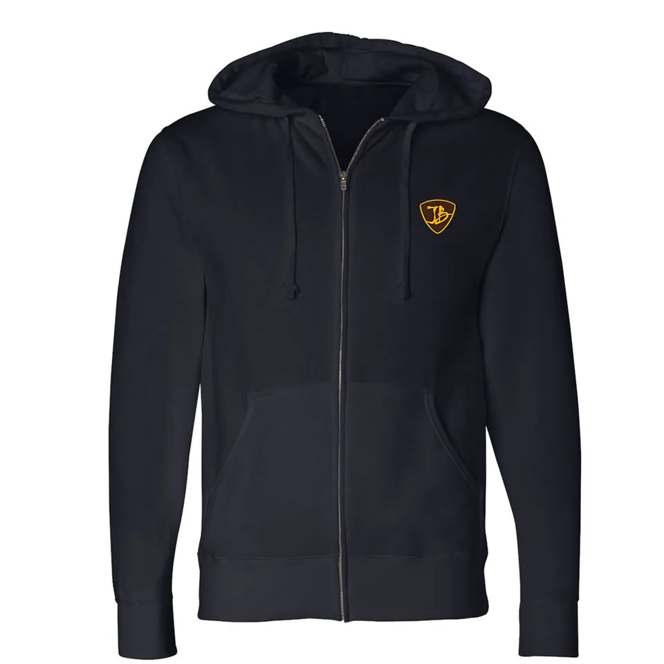Joe Bonamassa Born For The Stage zip-hoodie svart bomull