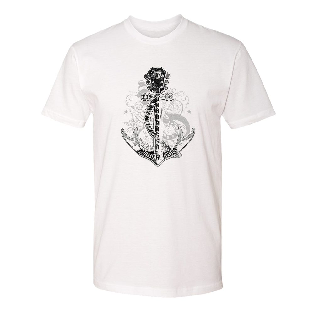 Joe Bonamassa Nautical Blues t-skjorte unisex svart bomull
