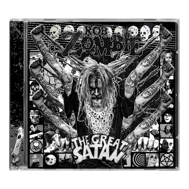 Rob Zombie The Great Satan CD jewel case 15 spor