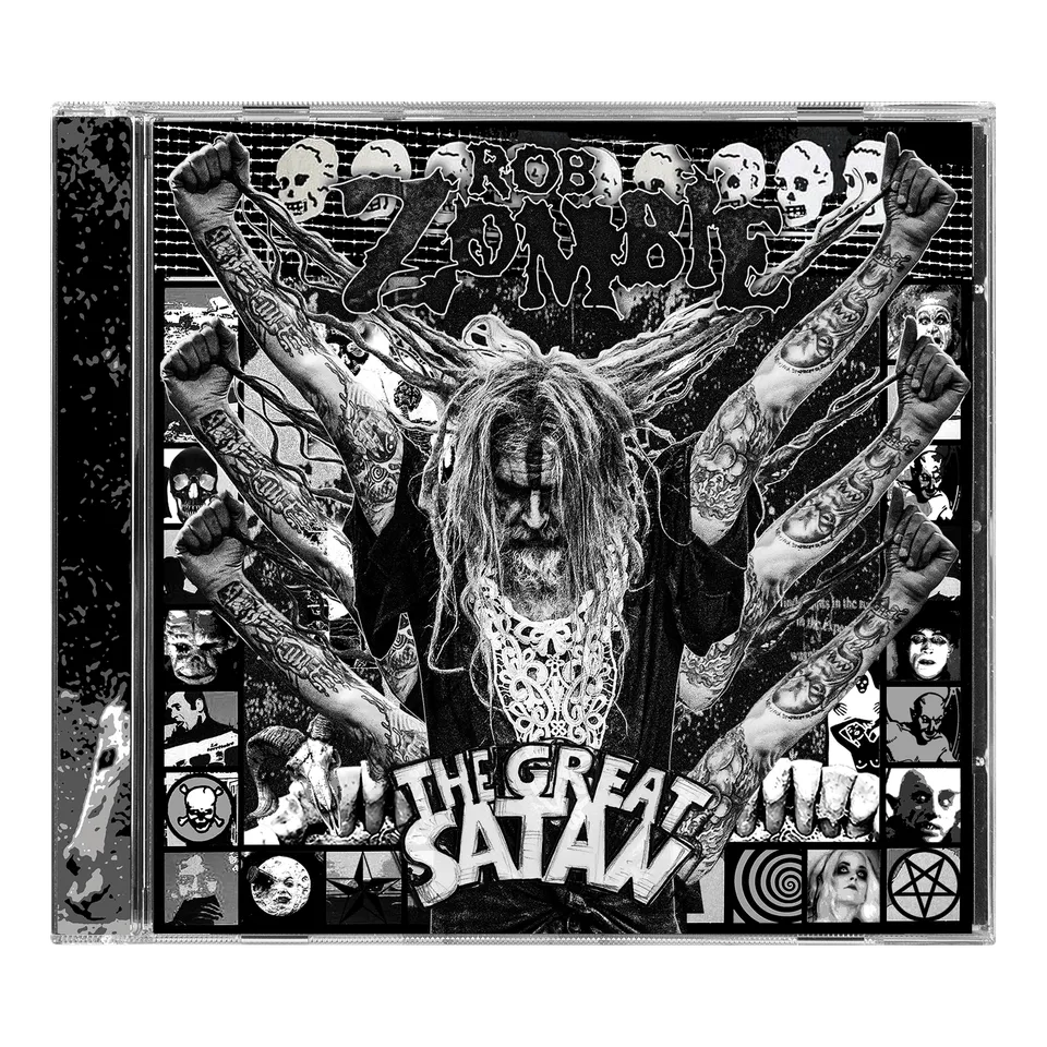 Rob Zombie The Great Satan CD jewel case 15 spor