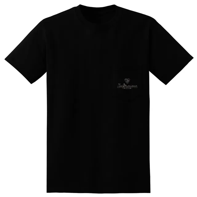 Joe Bonamassa The Sacred Guitar t-skjorte svart brystlomme bomull