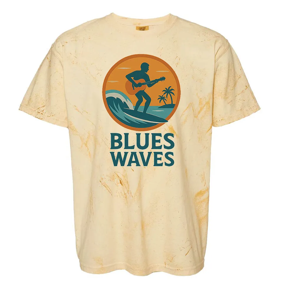 Joe Bonamassa Blues Waves t-skjorte amethyst vintage