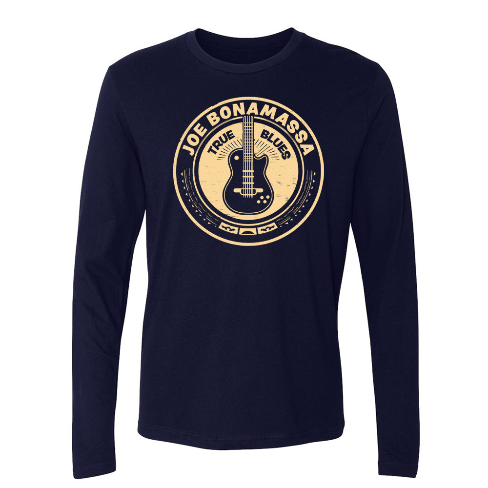 Joe Bonamassa True Blues langermet trøye svart fitted