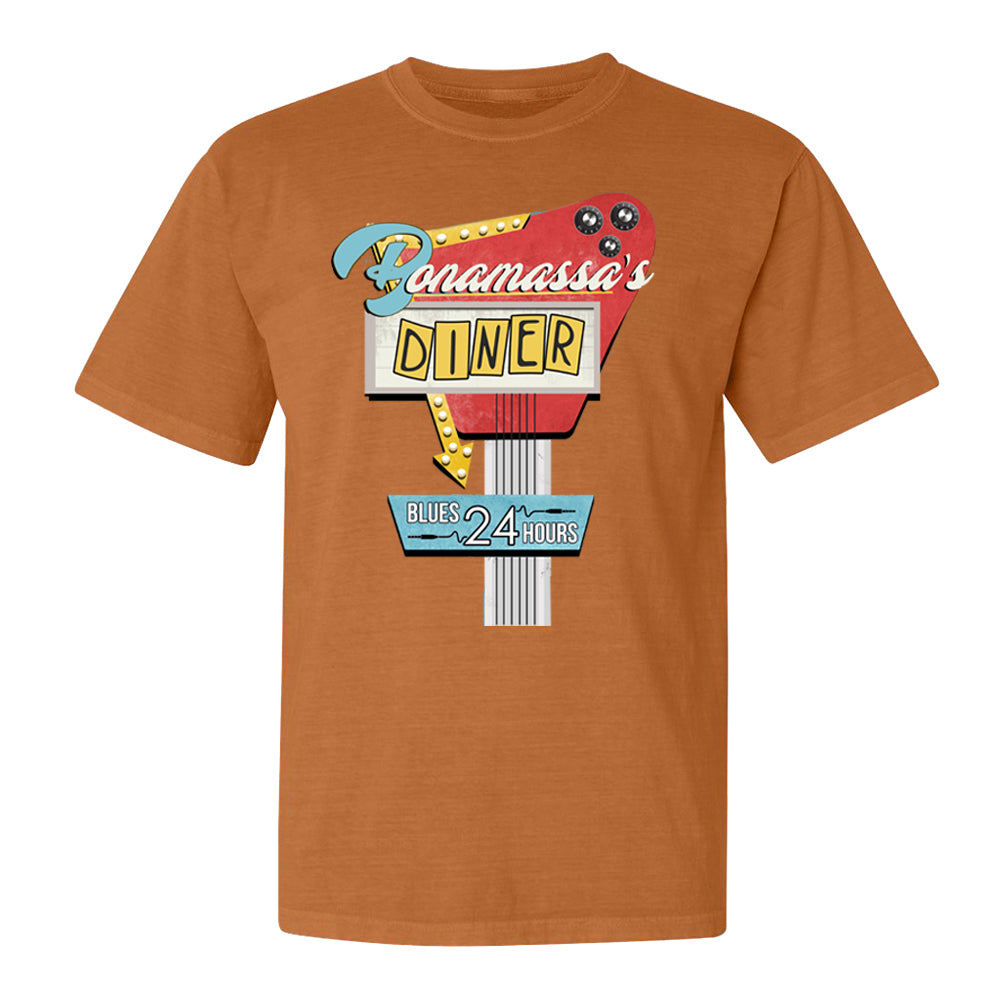 Joe Bonamassa Bonamassa's Diner Comfort Colors t-skjorte bomull