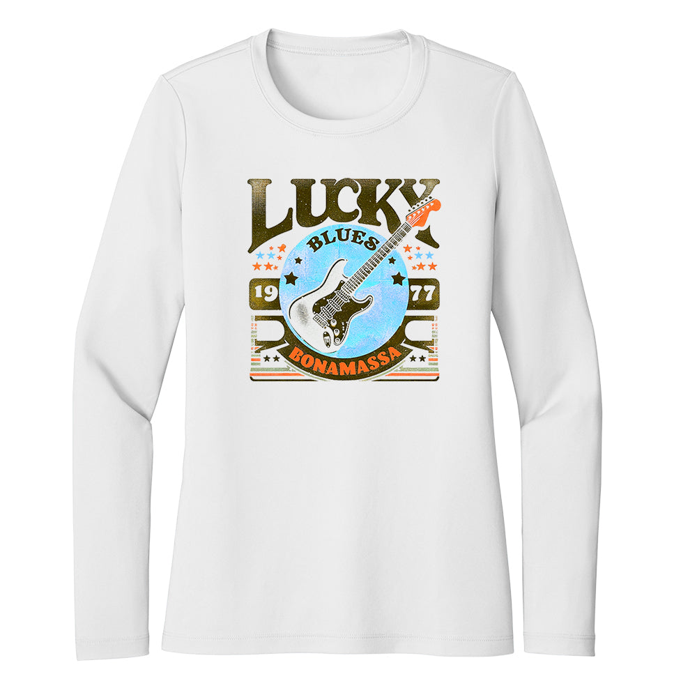 Joe Bonamassa Lucky Blues UV Pro langermet trøye svart dame