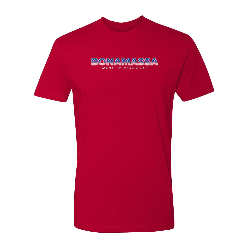 Joe Bonamassa Made In Nerdville USA Tour t-skjorte svart