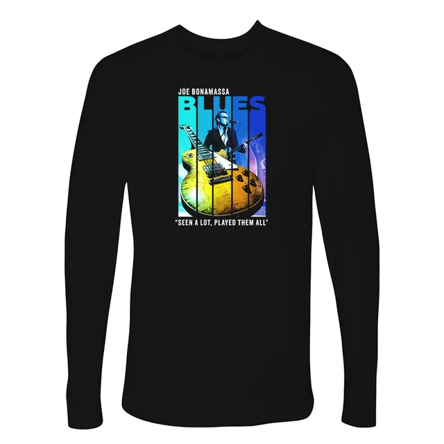Joe Bonamassa Shades Of Blues langermet herre svart bomull