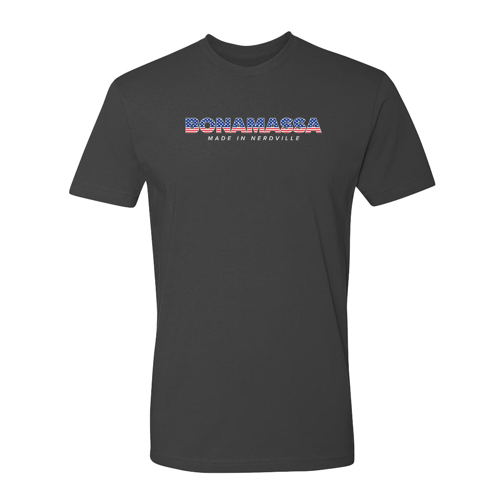 Joe Bonamassa Made In Nerdville USA Tour t-skjorte svart