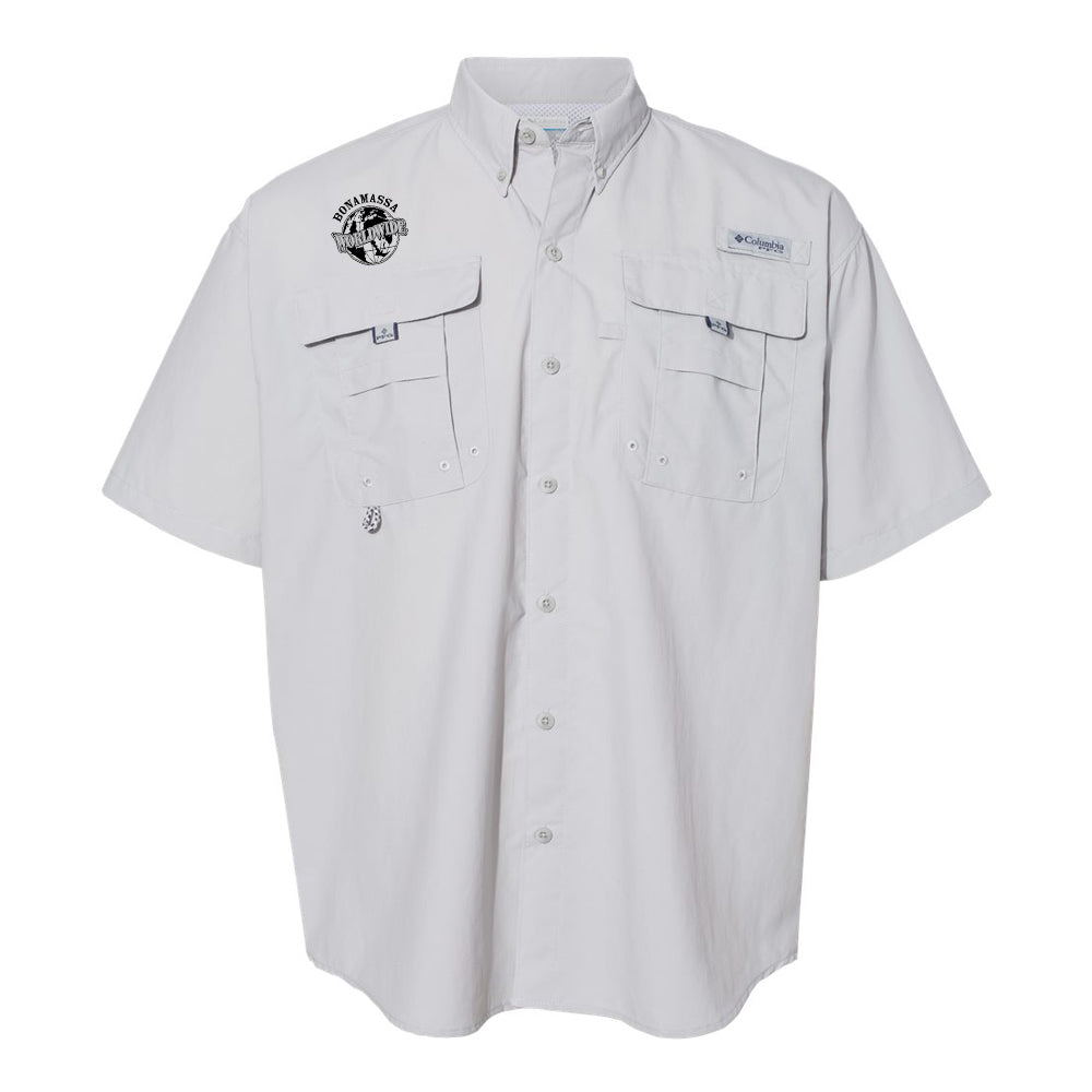Joe Bonamassa Worldwide Blues Columbia PFG Bahama II skjorte svart