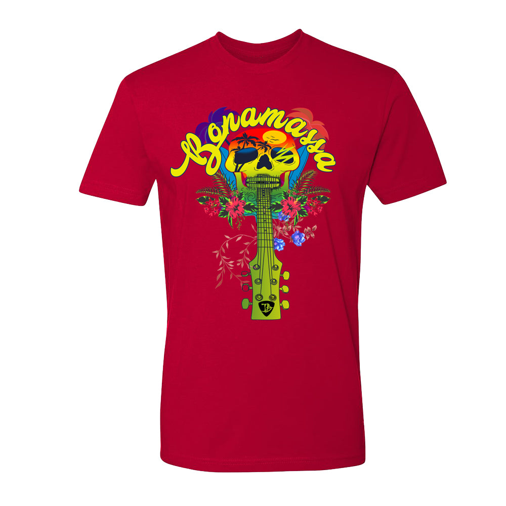 Joe Bonamassa Island Blues t-skjorte unisex svart bomull