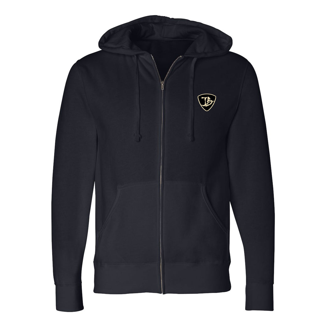 Joe Bonamassa Work Hard Rock Harder hettejakke zip svart