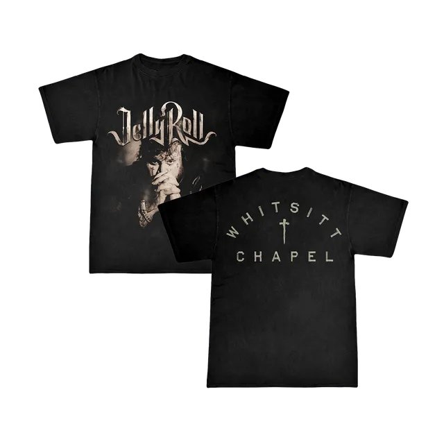 Jelly Roll Whitsitt Chapel t-skjorte svart trykk