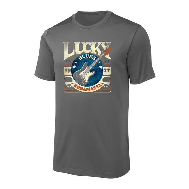 Joe Bonamassa Lucky Blues UV Pro T-skjorte herre UPF 50