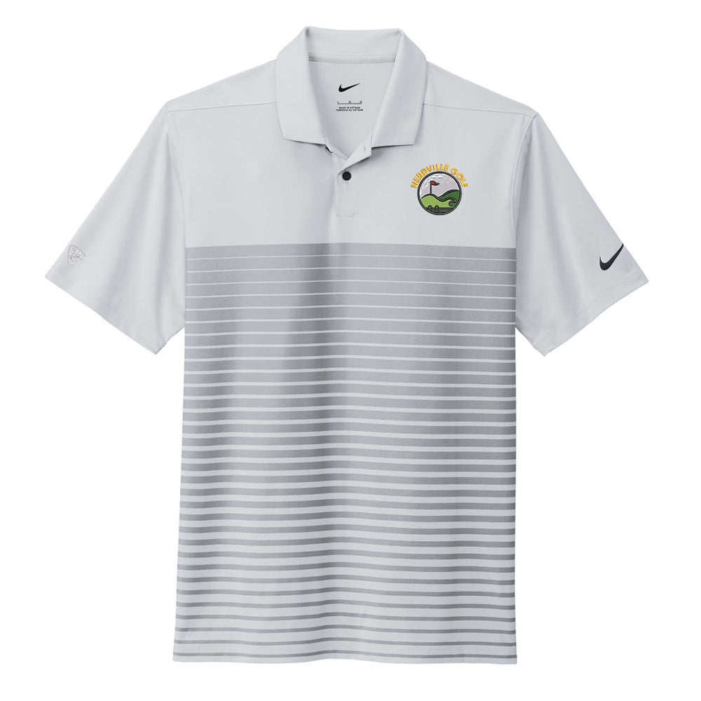 Joe Bonamassa Nerdville Golf Nike Dri-Fit polo herre grå