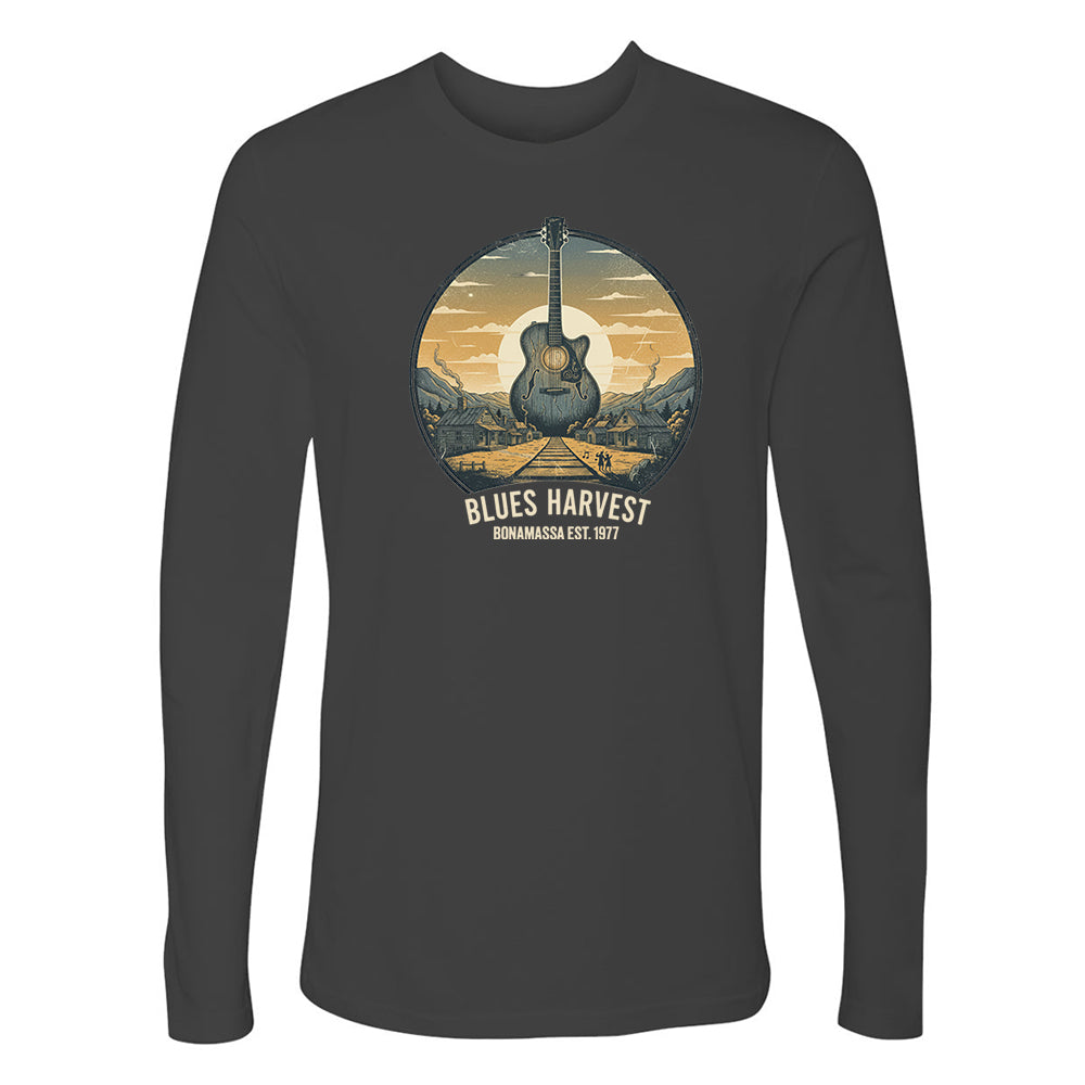 Joe Bonamassa Blues Harvest langermet svart bomull