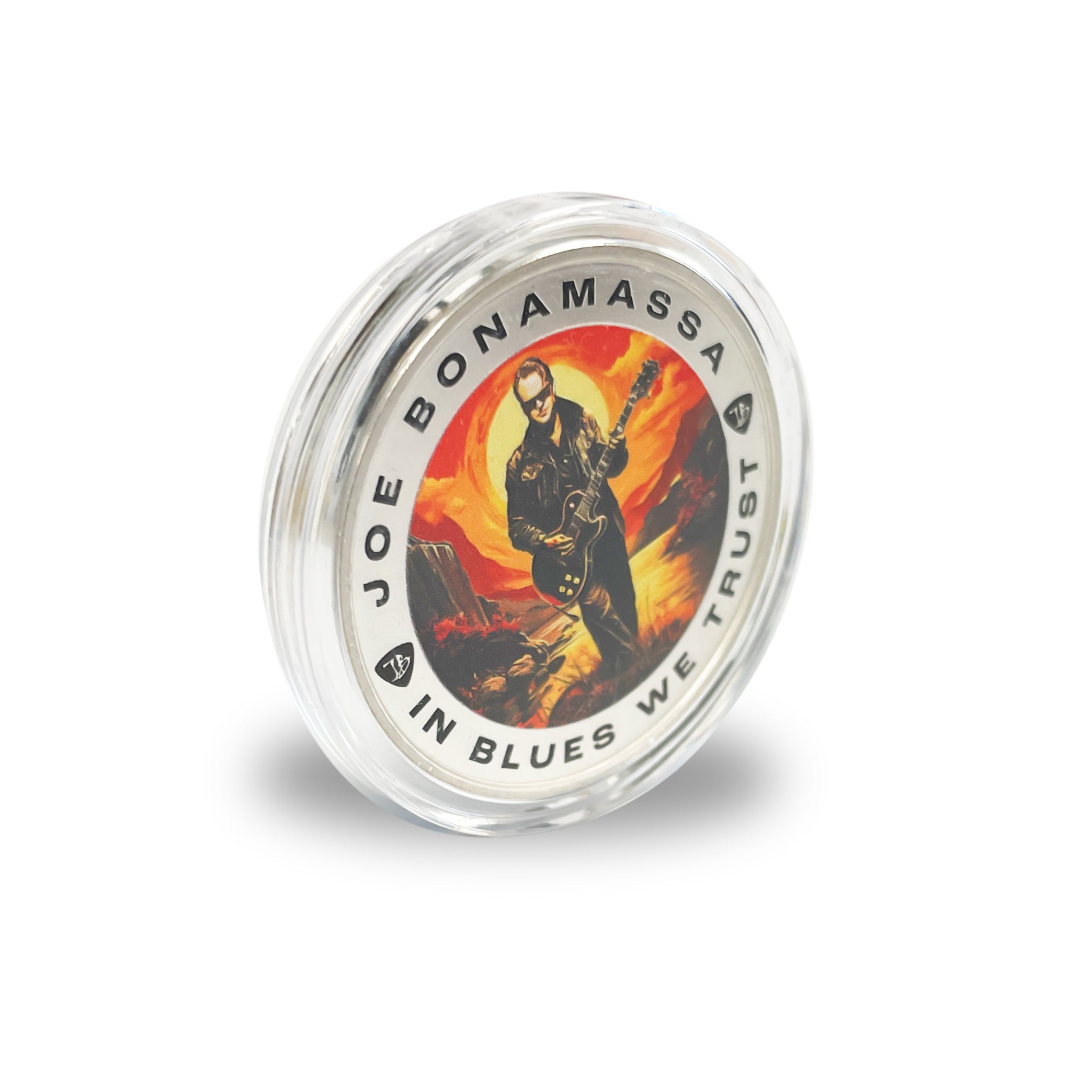 Joe Bonamassa 2023 sølvmynt 1 oz limited edition samleobjekt