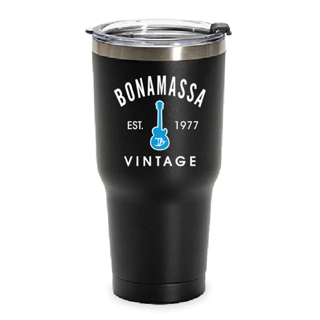 Joe Bonamassa Vintage Guitar tumbler 30oz svart stål