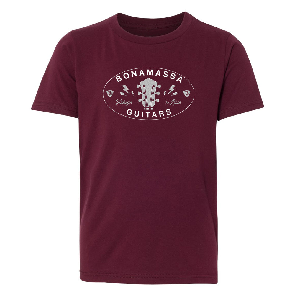 Joe Bonamassa Vintage & Rare Oval Logo T-skjorte barn bomull