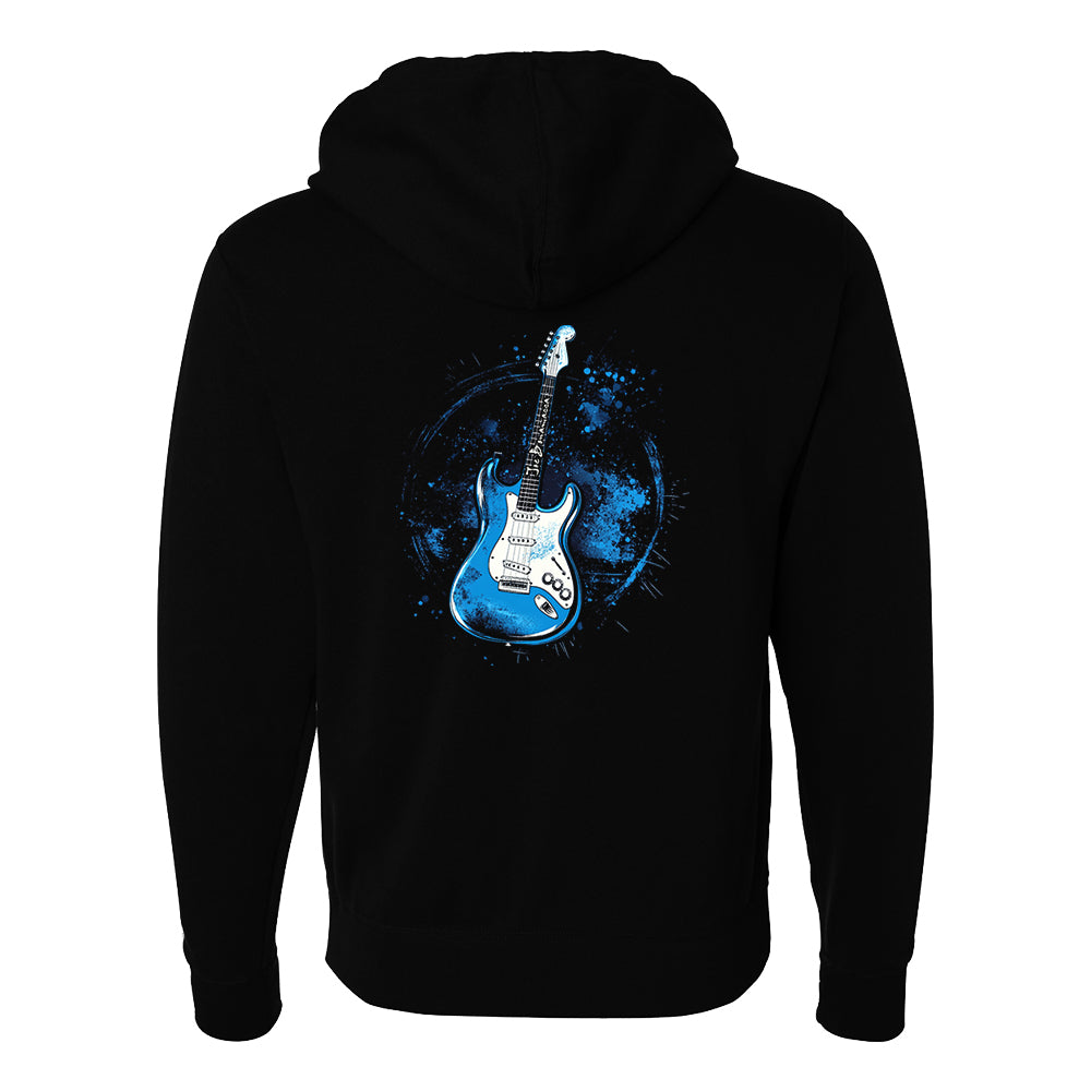 Joe Bonamassa Blues Burst Zip-Up hoodie svart unisex