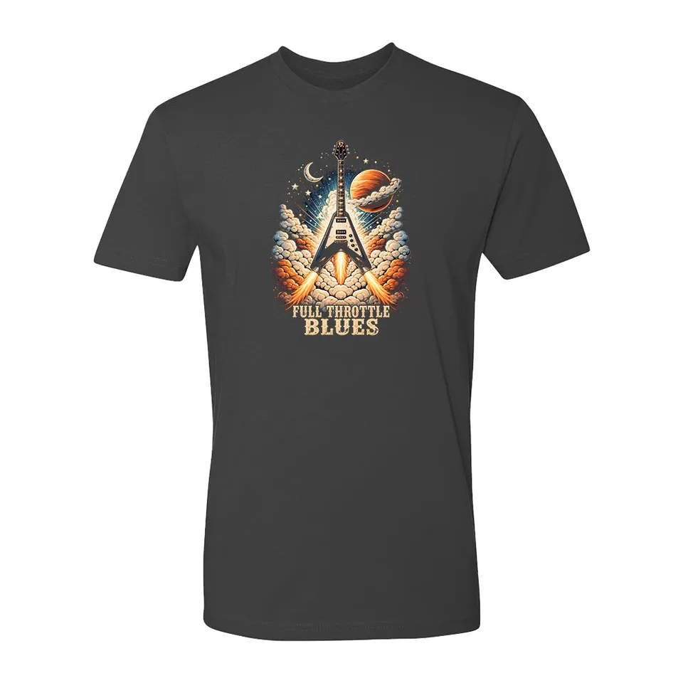 Joe Bonamassa Full Throttle Blues T-skjorte svart bomull unisex
