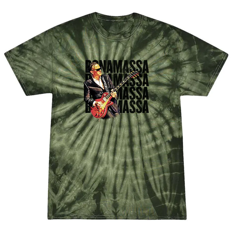 Joe Bonamassa Quadamassa 2.0 tie dye t-skjorte multi