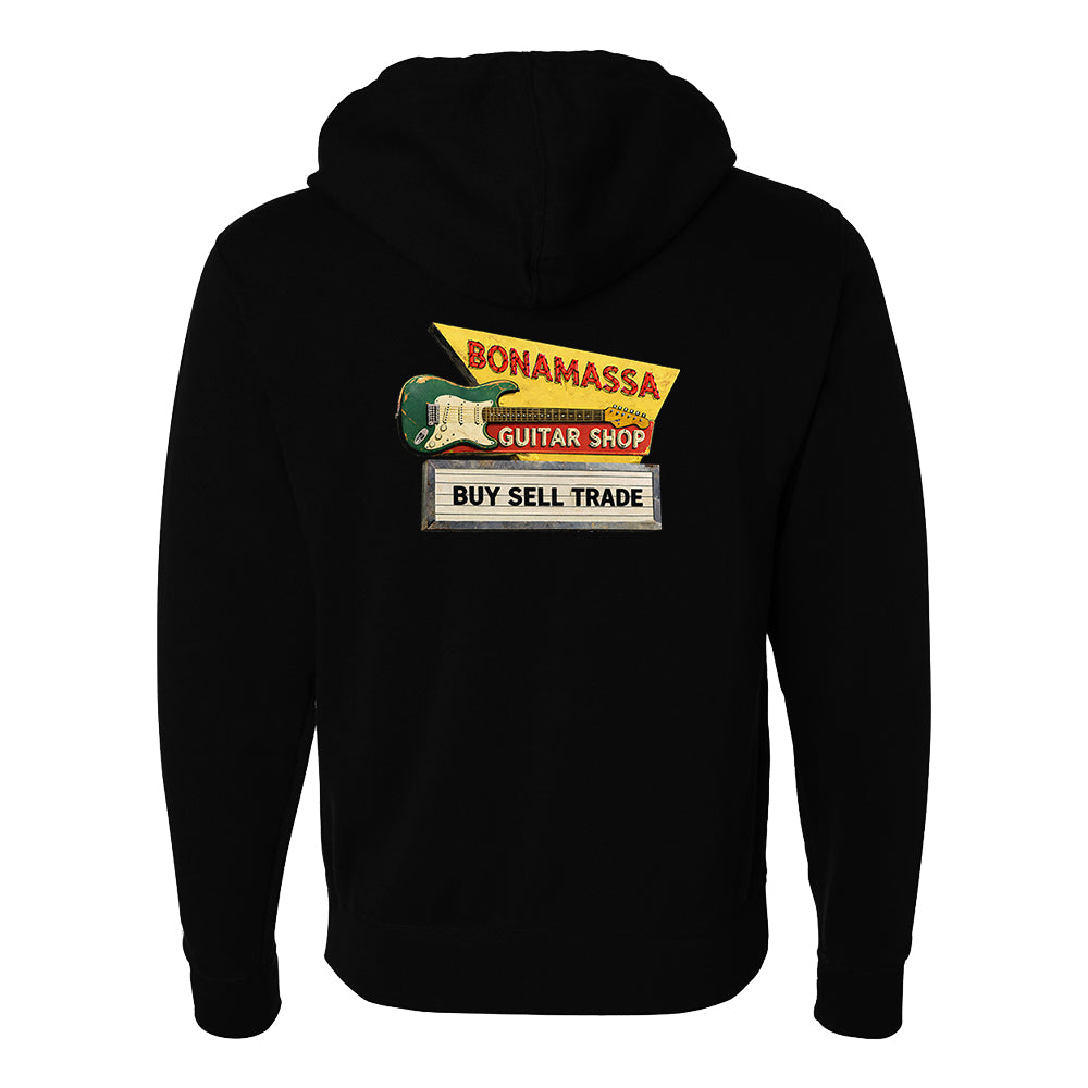 Joe Bonamassa Bona Guitar Shop zip-hoodie hettegenser