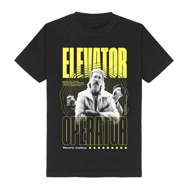 Electric Callboy Elevator Operator T-skjorte bomull