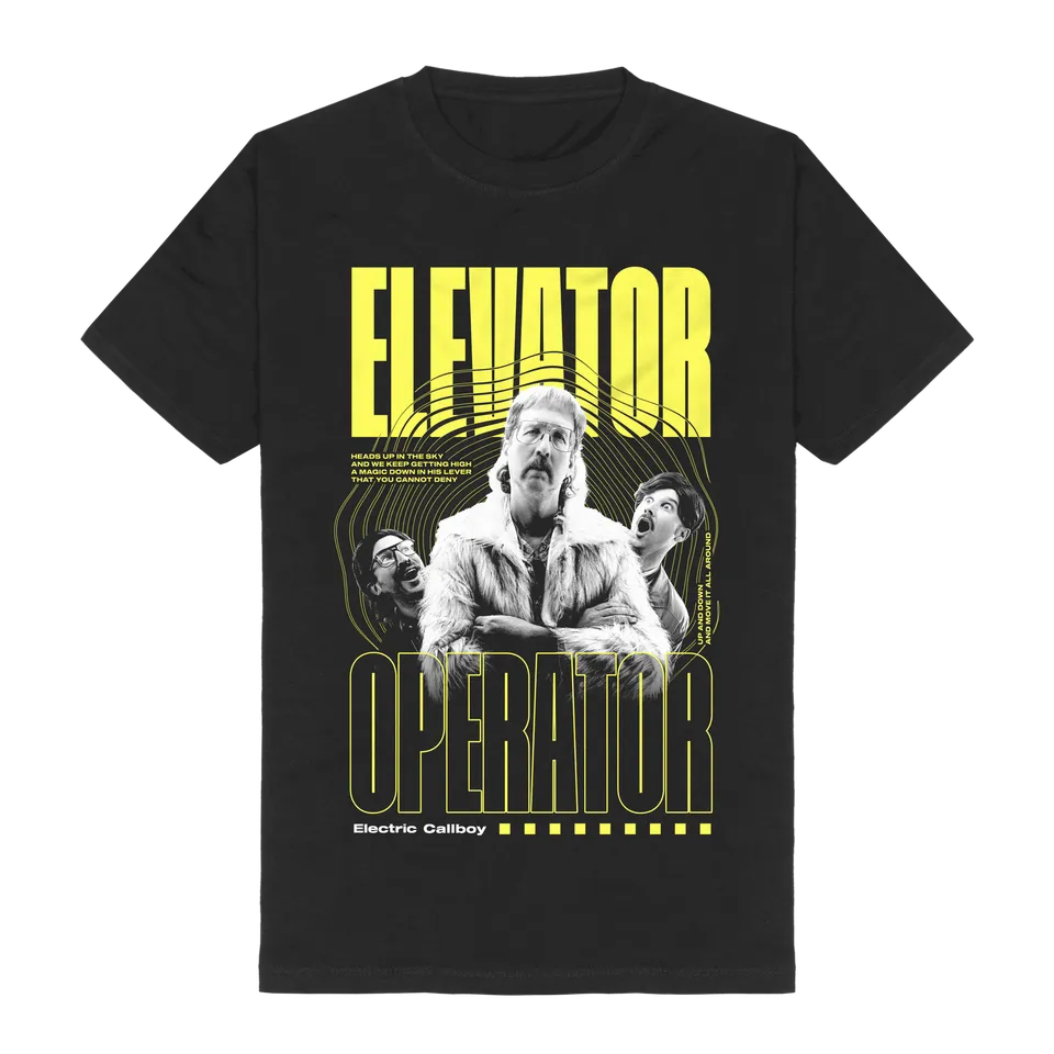 Electric Callboy Elevator Operator T-skjorte bomull