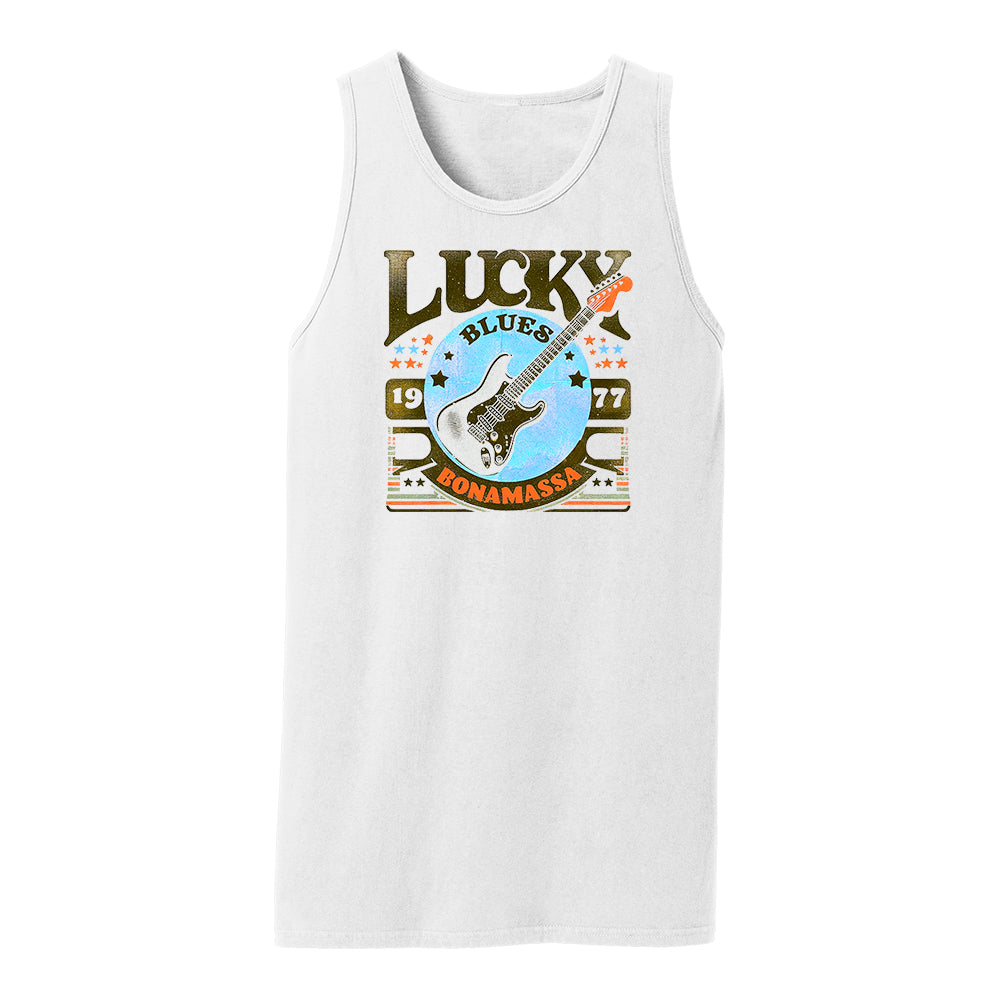 Joe Bonamassa Lucky Blues singlet herre coal beach wash