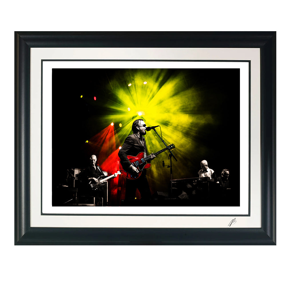 Joe Bonamassa Sunset Blues litografi #39 signert innrammet