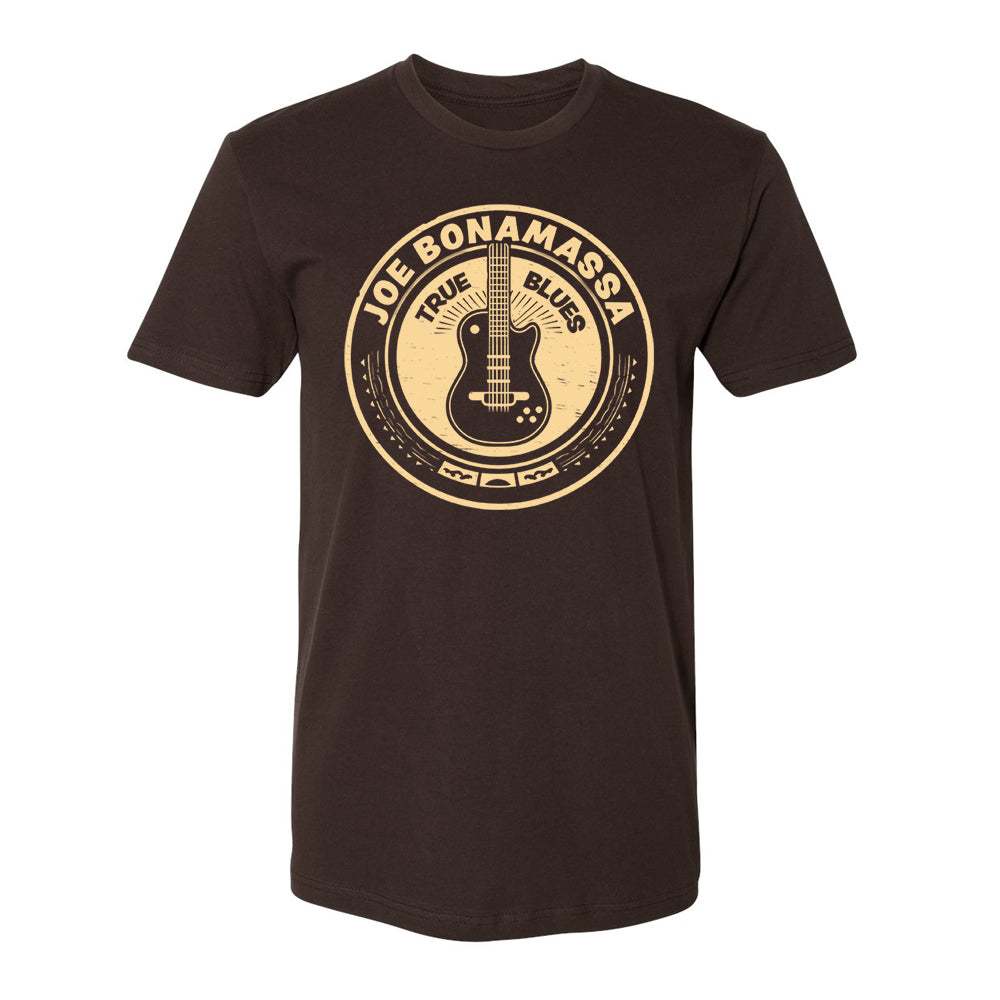 Joe Bonamassa True Blues t-skjorte unisex svart bomull