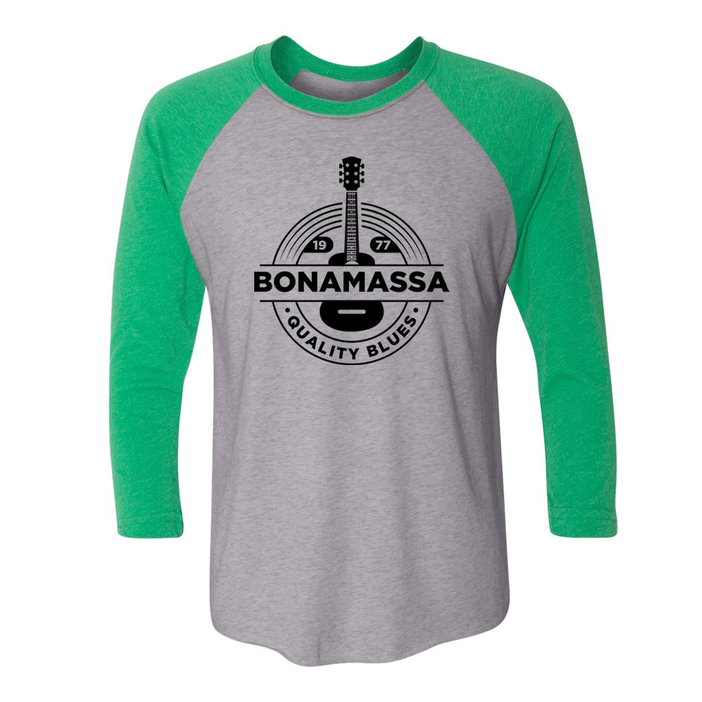 Joe Bonamassa Acoustic Quality Blues 3/4 t-skjorte unisex triblend
