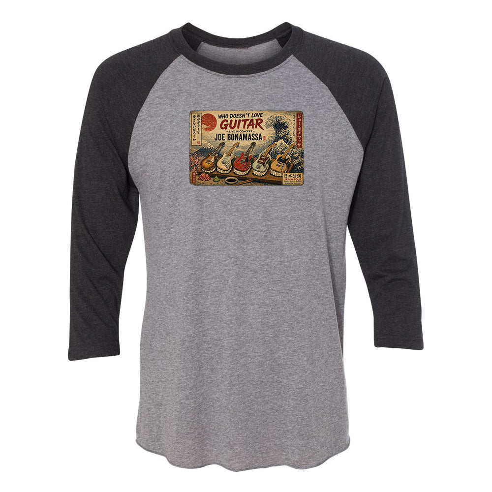 Joe Bonamassa Sushi Wave Of Blues raglan hvit/svart