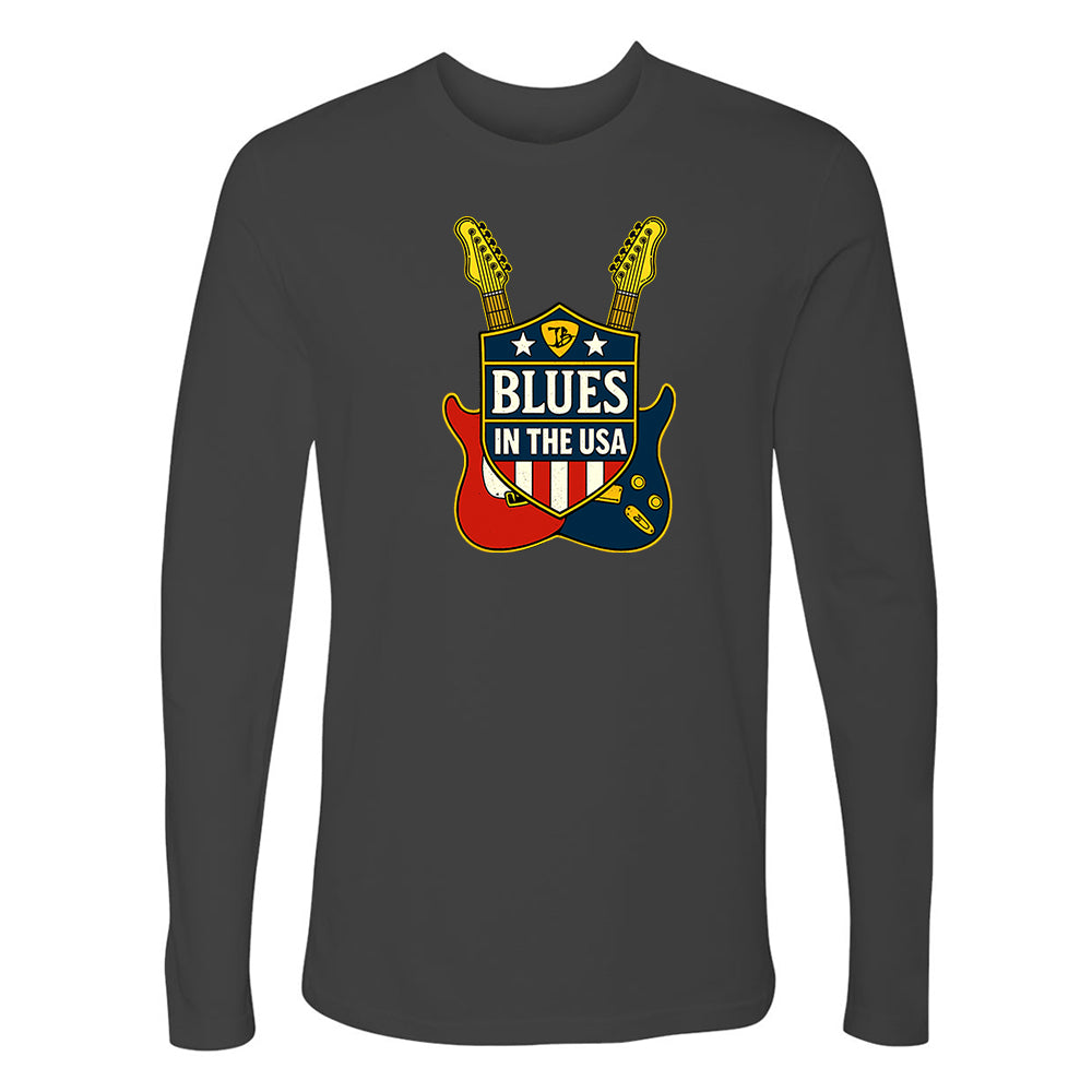 Joe Bonamassa Blues In The USA langermet t-skjorte svart