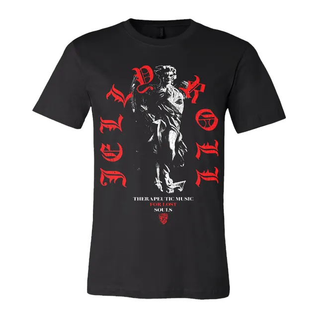 Jelly Roll Angel Demon t-skjorte svart Lost Souls