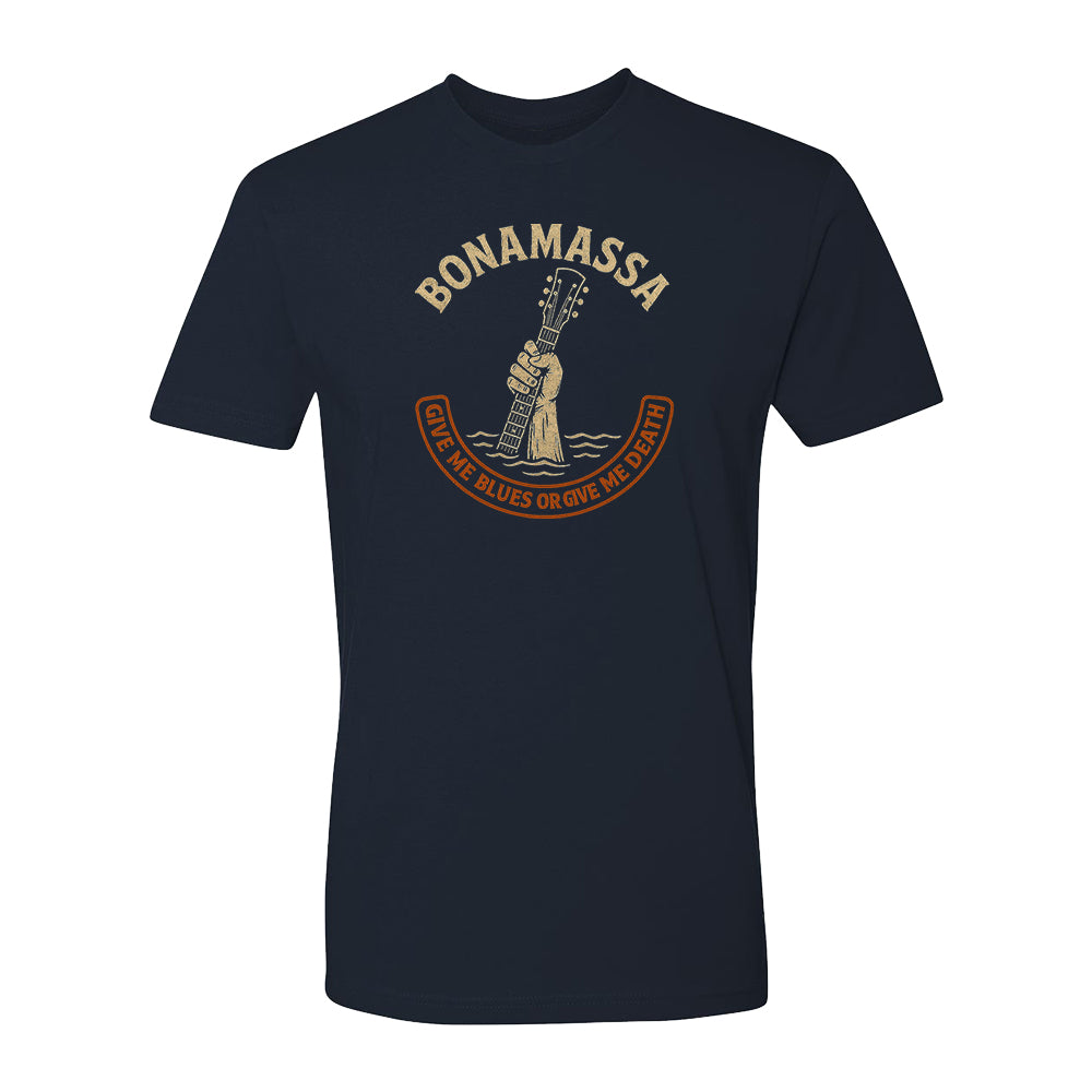 Joe Bonamassa Give Me Blues Or Give Me Death t-skjorte bomull