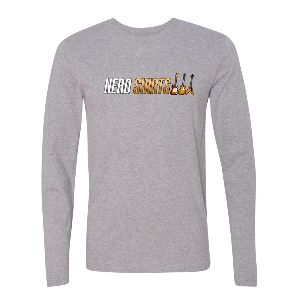 Joe Bonamassa Nerd Shirts langermet t-skjorte herre bomull