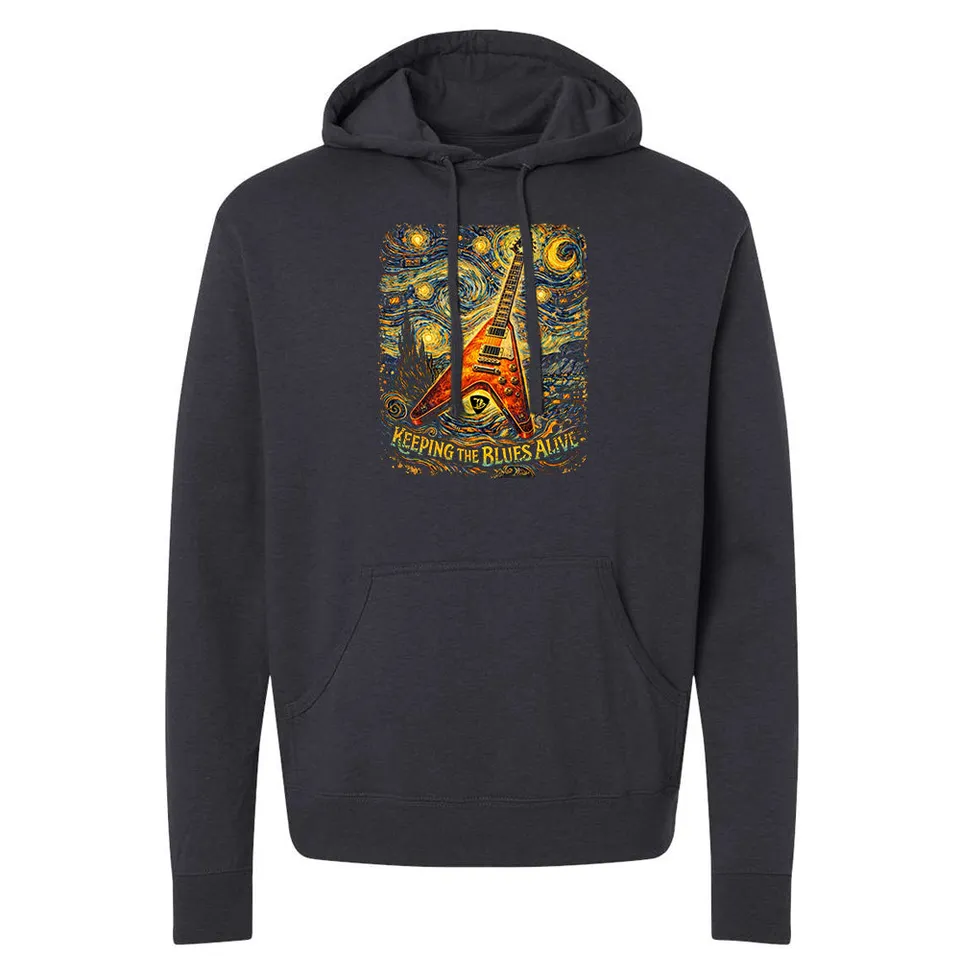 Joe Bonamassa Keeping the Blues Alive Starry Night hoodie unisex