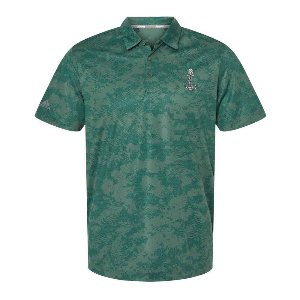 Joe Bonamassa Nautical Blues Adidas Camo polo herre grønn