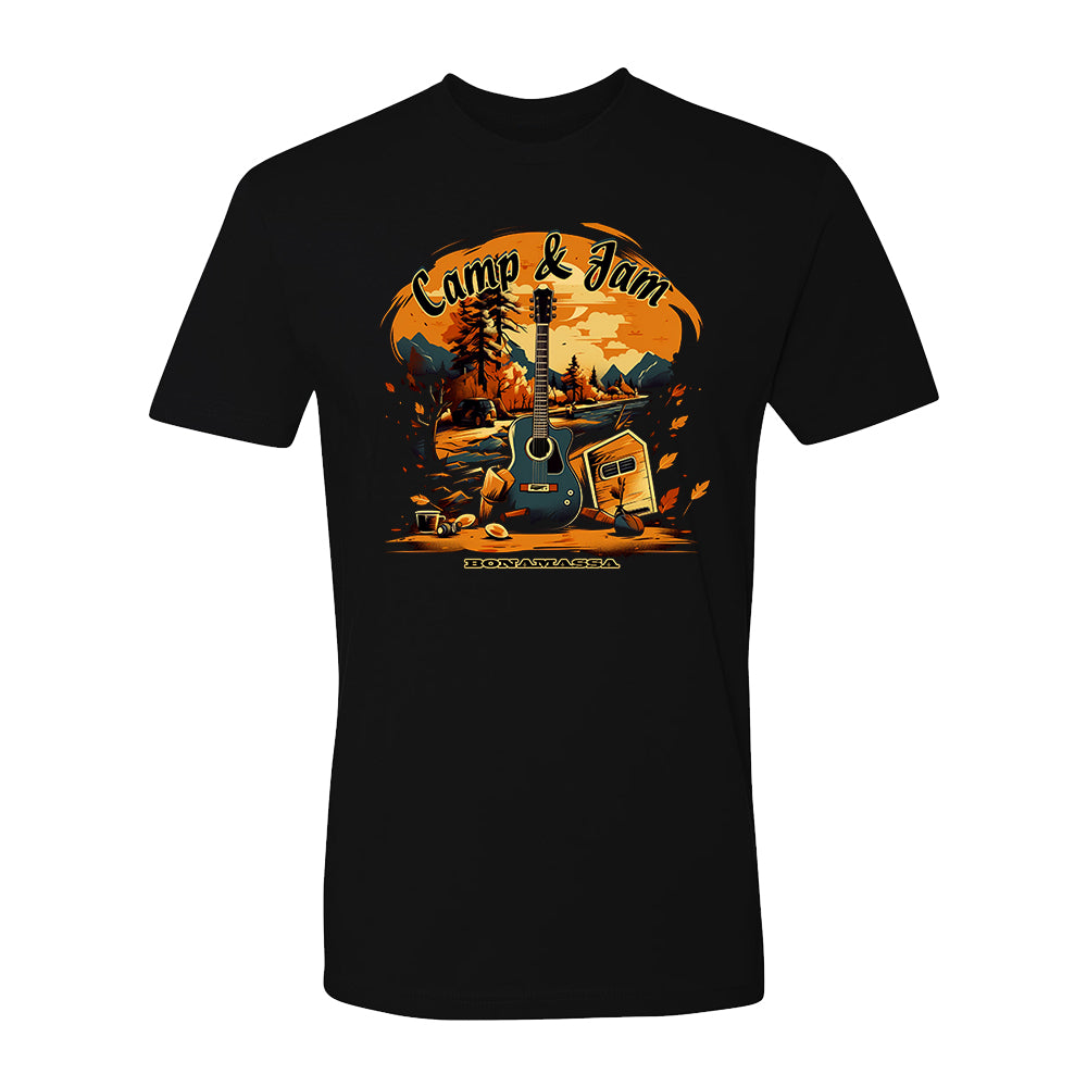 Joe Bonamassa Camp & Jam t-skjorte svart