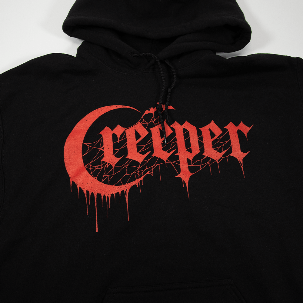 Creeper Spat Out of Heaven hoodie hettegenser svart