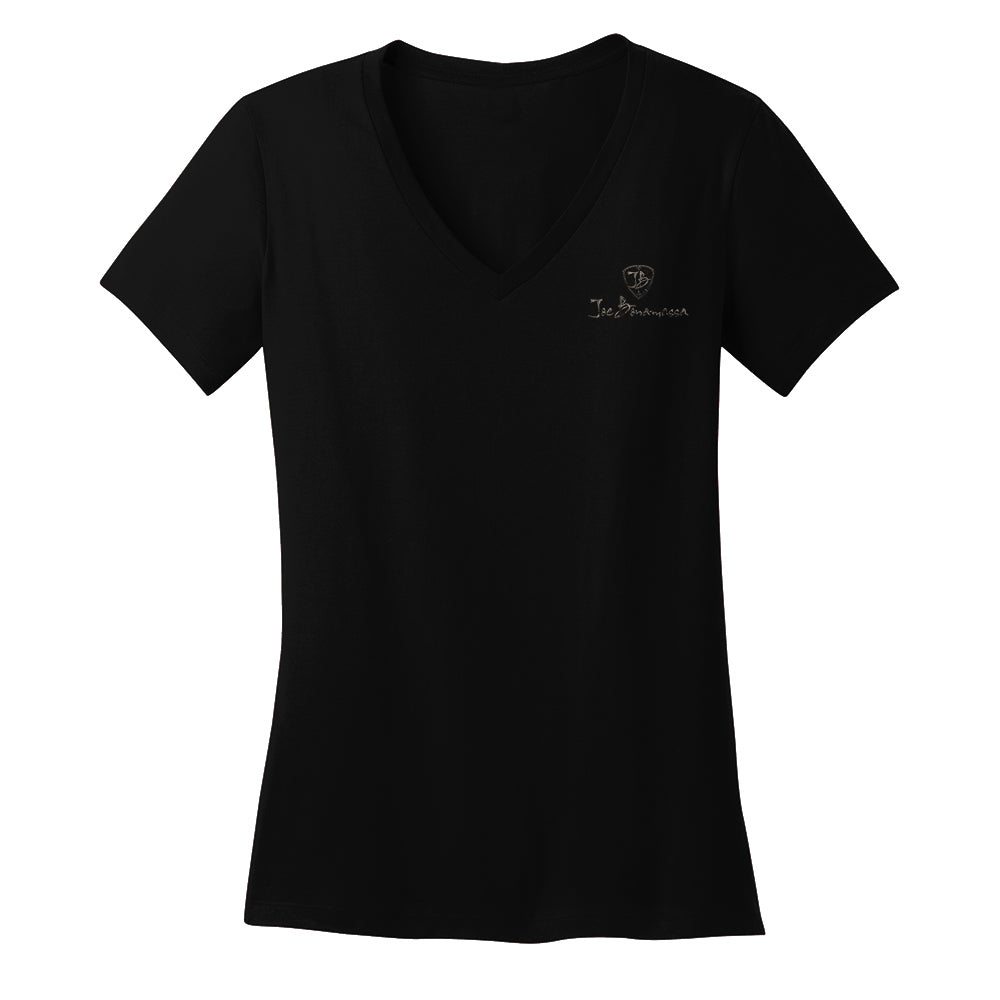 Joe Bonamassa Nightfall Blues V-neck t-skjorte dame bomull