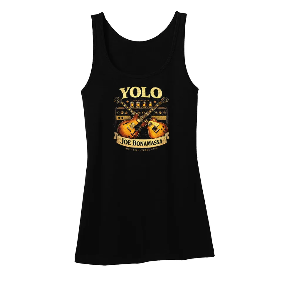 Joe Bonamassa Yolo Blues singlet svart dame bomull